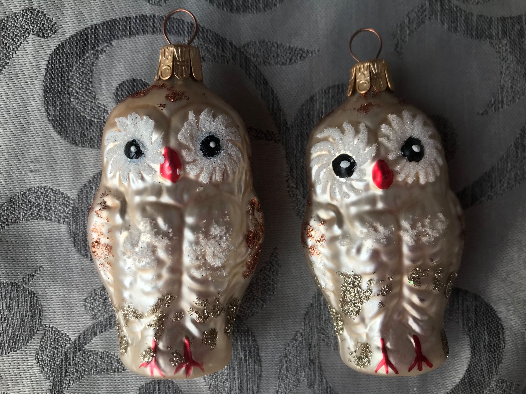 Tutte le decorazioni: Eulen Eule Vogel Christbaumschmuck – Nuovo e nell'imballaggio originale da Alpnach Dorf venduto da marvo 3