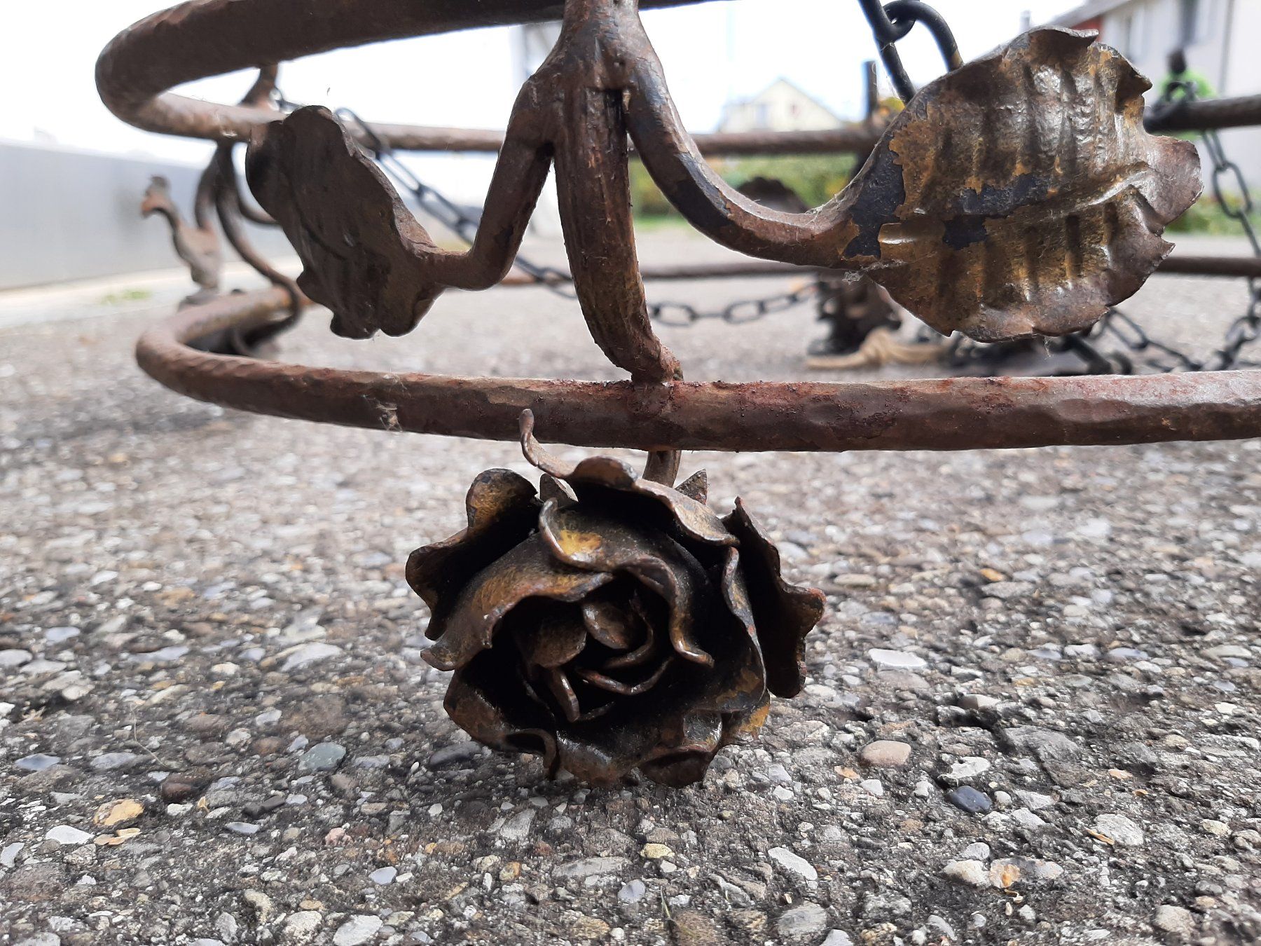 Tutte le decorazioni: Alter Eisenring für Lampe oder Laternchen Deko Shabby Chic – Usato da Bern venduto da SecondHandBijou 4