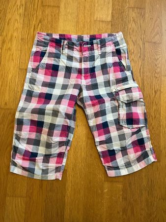 Shorts für Jungen, pink karriert, Gr. 146, von H&M