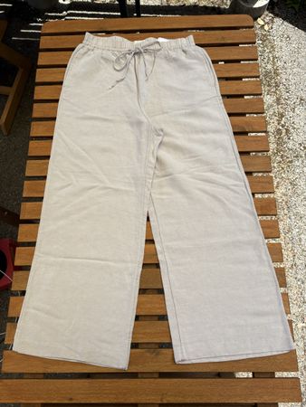 Damen Sommerhose Leinen 45%