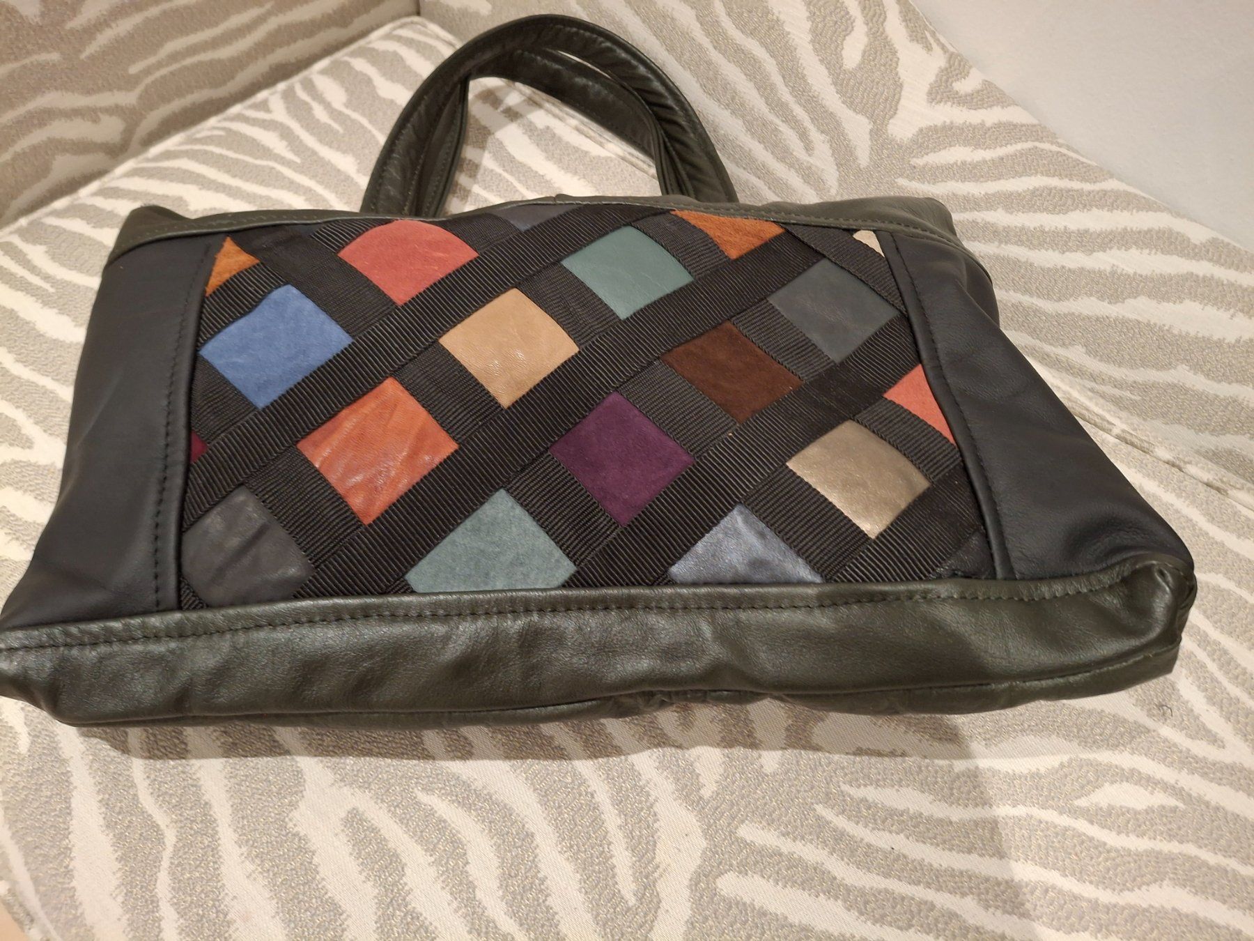 Borse da donna: Edle Handtasche, Echtleder, Top Zustand, – Nuovo (secondo la descrizione) da Bellikon venduto da MellonCollieMitTwint 1
