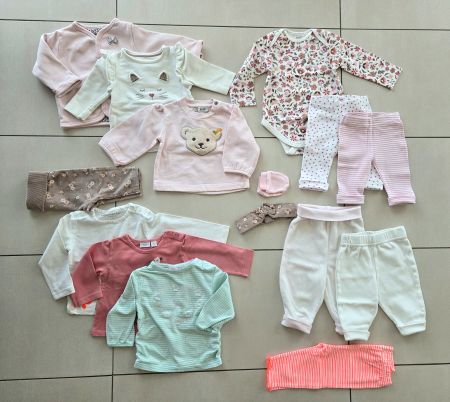 Kleiderpaket Baby Herbst Winter Sweatshirt Shirt Hose 56/62