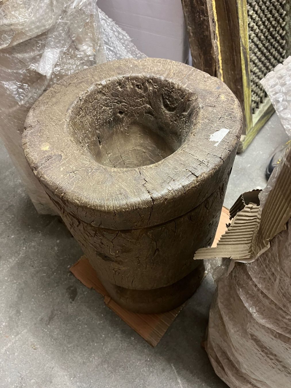 Articoli in legno: Alte Holzsäule Mörser | LIQUIDATIONSVERKAUF – Nuovo (secondo la descrizione) da Alpnachstad venduto da ann_9vpm 2