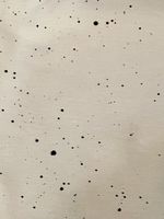 Jersey weiss schwarze Punkte // 1m x 1.5m