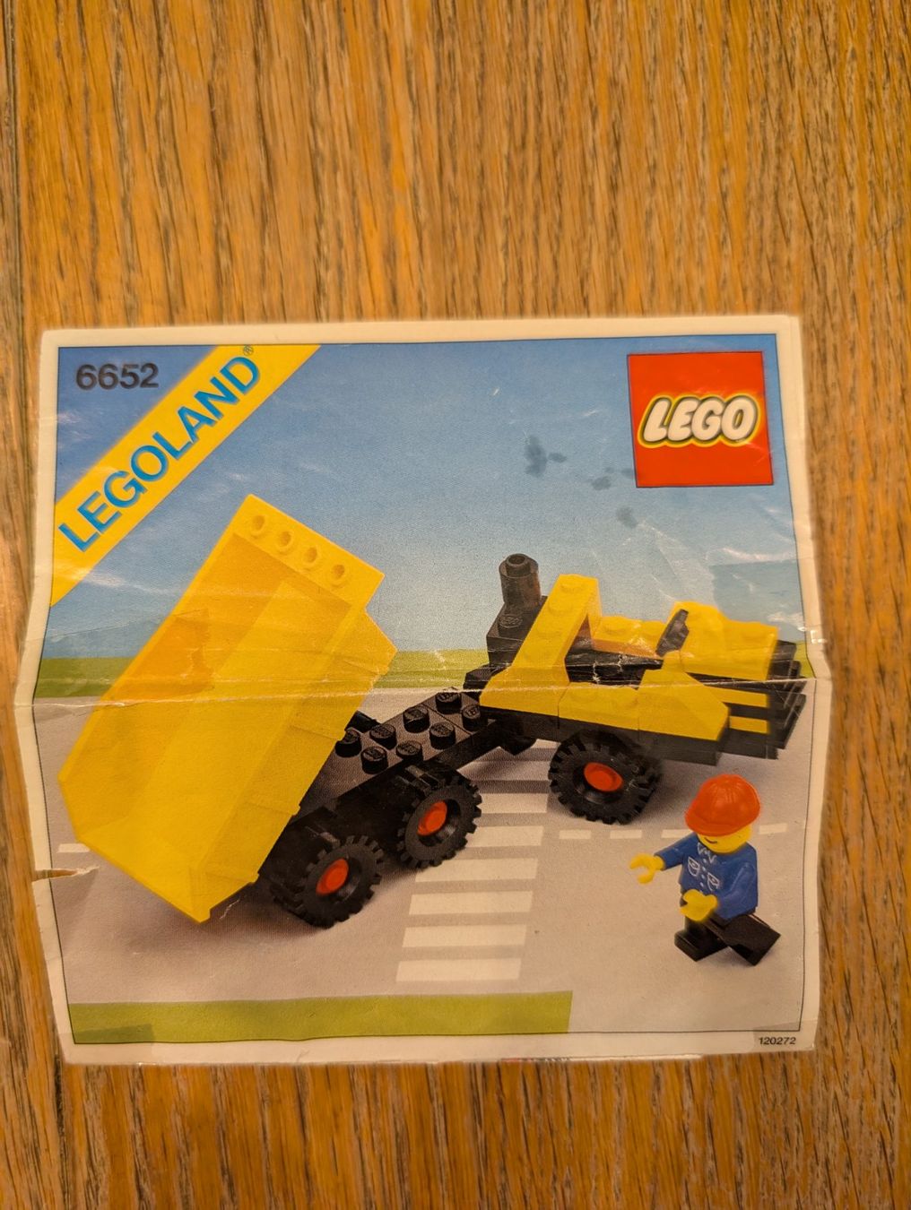 LEGO 6652 Kipplaster mit Anleitung, 1980er Jahre, Vintage (Gebraucht ...