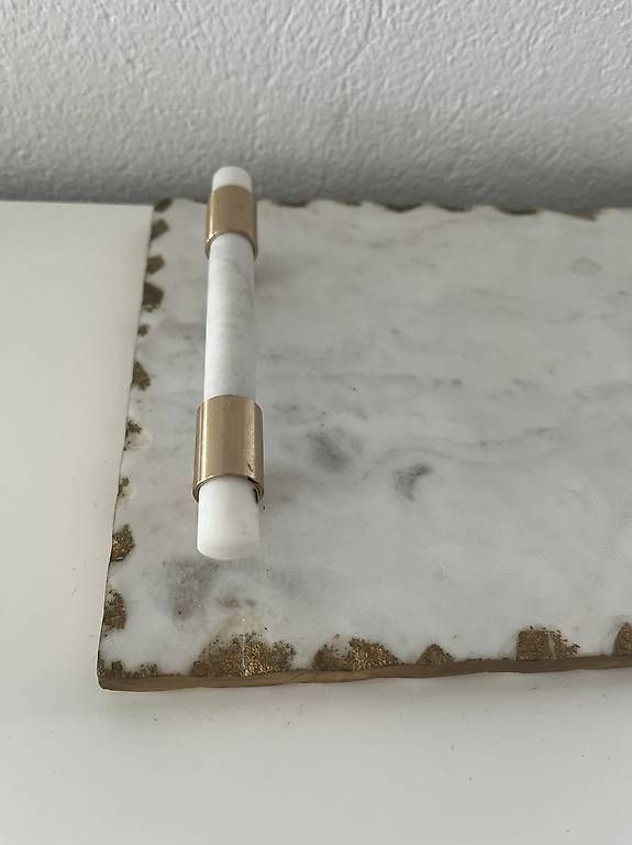 Servierplatten: marmor deko platte mit griffe  – Gebraucht aus Adligenswil von balboa5 1