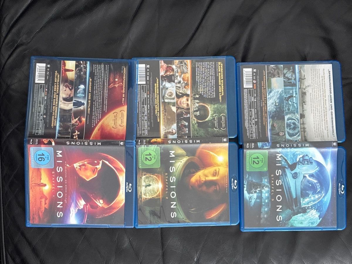 Tutti i DVDs: Missions - Staffel 1-3 Bluray – Nuovo (secondo la descrizione) da Bern venduto da Gbilly