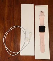 Apple Watch Series 6 (Gold Aluminium Pink Sand Sport Band)