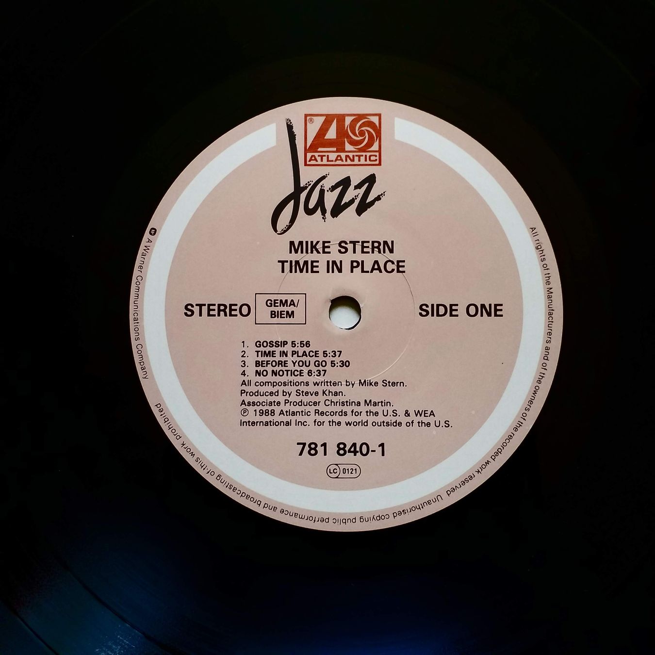Dischi in vinile: MIKE STERN,  time in place - 1st press  - NEW - – Nuovo (secondo la descrizione) da Yverdon-les-Bains venduto da Jacotreut 2