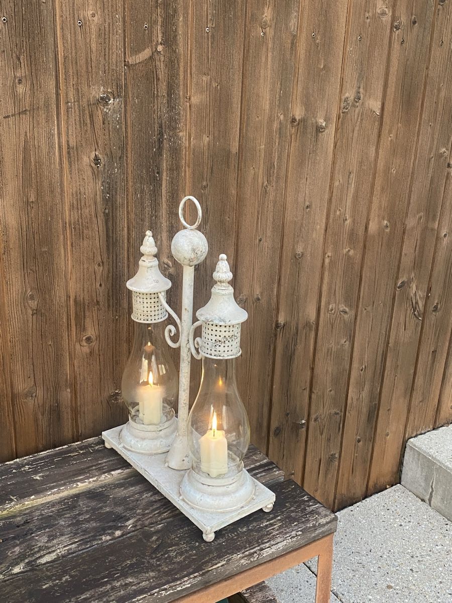 Lanterne: Nostalgie Windlicht Laterne für Garten – Usato da Wiesendangen venduto da argon03 2