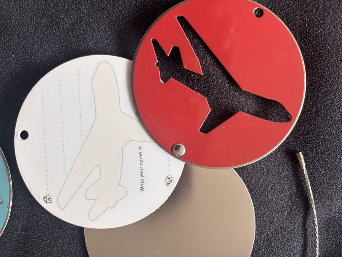 Placchette & Badge: Kofferettiketten – Usato da Zürich venduto da gucks 1