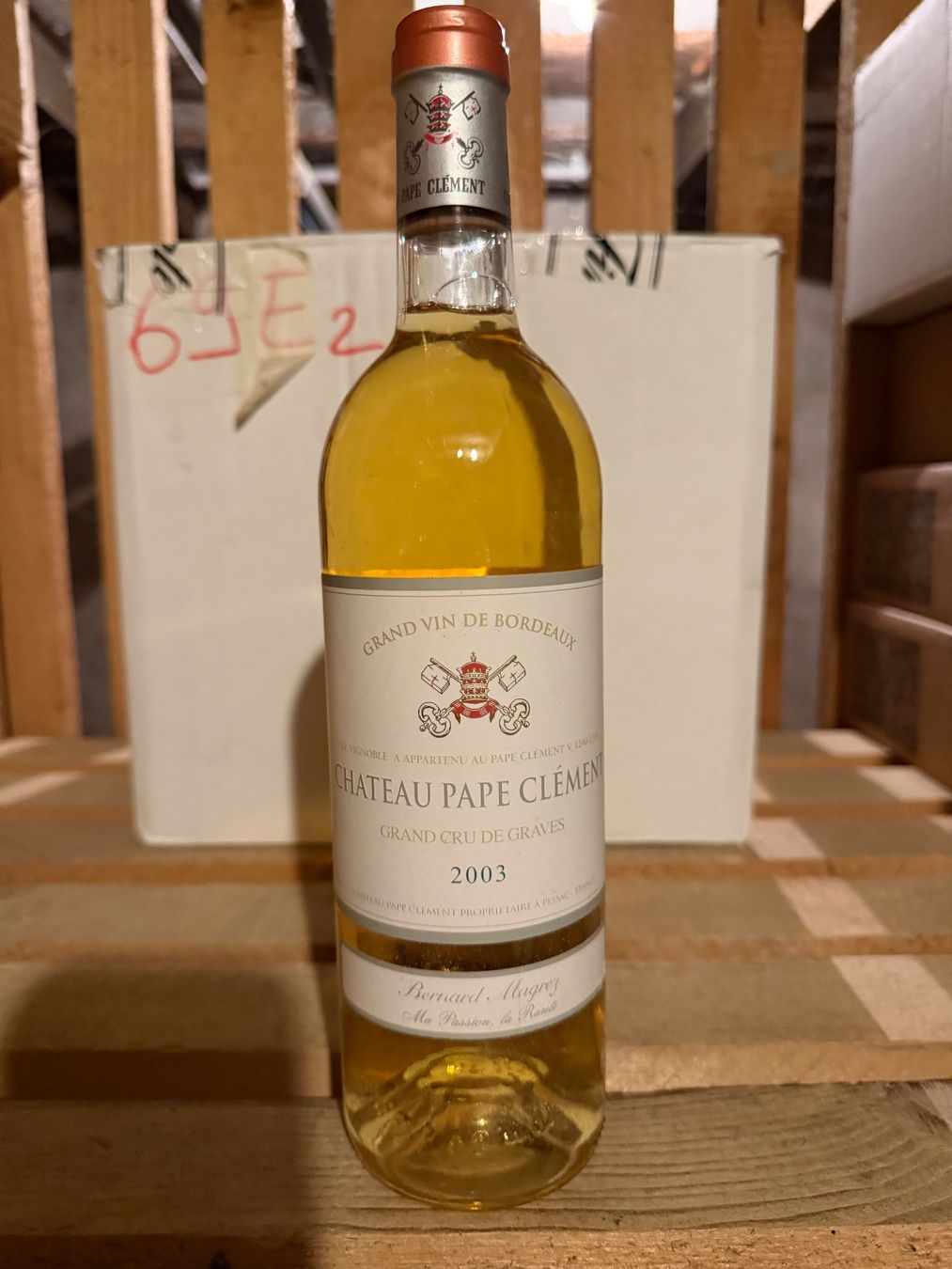 Vino: Château PAPE-CLEMENT blanc 2003 Pessac-Léognan – Nuovo (secondo la descrizione) da Roche VD venduto da avediscipule