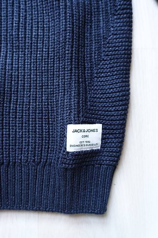 Jack & Jones Pulls et sweat-shirts: Pulli/ Pullover /Strickpullover navy Jack Jones 140 Neu! – Neuf avec emballage d'origine à Urdorf par mybulu 2