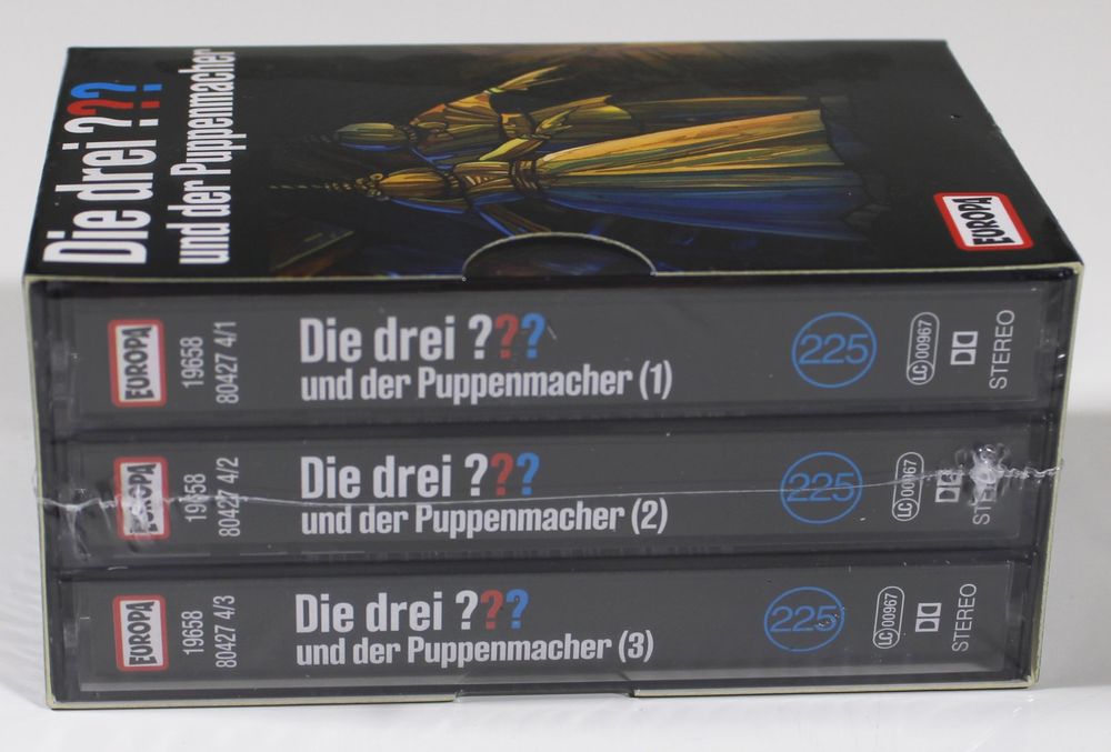 MC Die Drei Fragezeichen 225 DER PUPPENMACHER 3erBox NEU&OVP Kaufen auf Ricardo