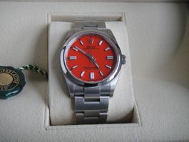 Rolex / Oyster Perpetual 36 / Red Dial