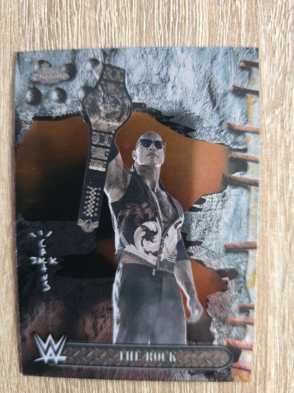Topps Carte collezionabili: Topps Cactus Jack The Rock Dwane Johnson – Nuovo (secondo la descrizione) da St. Gallen venduto da SaintCity