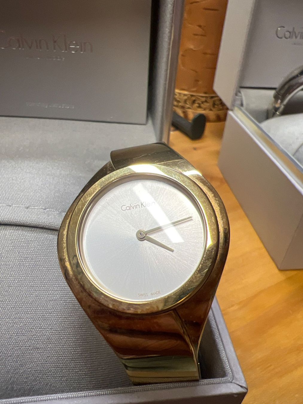 Calvin Klein Uhren: Schöne Spangen Uhr Calvin Klein – Gebraucht aus Maienfeld von 8796 1