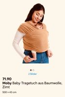 🚼Moby Baby Tragetuch aus hochwertiger Baumwolle - Frisch 🤎