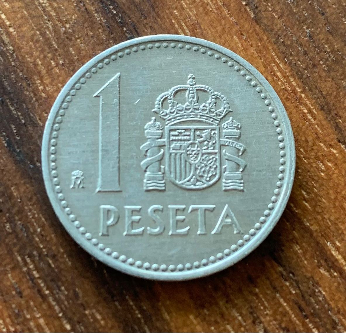Alle Münzen: Spanien 1 Peseta 1986 Alu – Gebraucht aus Opfikon von BananaGio01