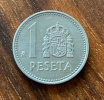 Spanien 1 Peseta 1986 Alu