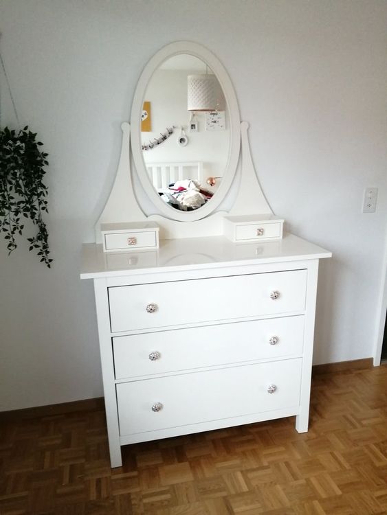 Ikea Hemnes kommode mit Spiegelaufsatz Kaufen auf Ricardo