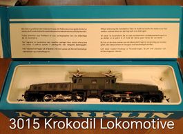 Märklin Lokomotive Krokodil 3015 mit Originalverpackung