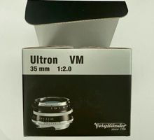 Voigtländer Ultron VM 35mm 1:2.0 Objektiv unbenutzt