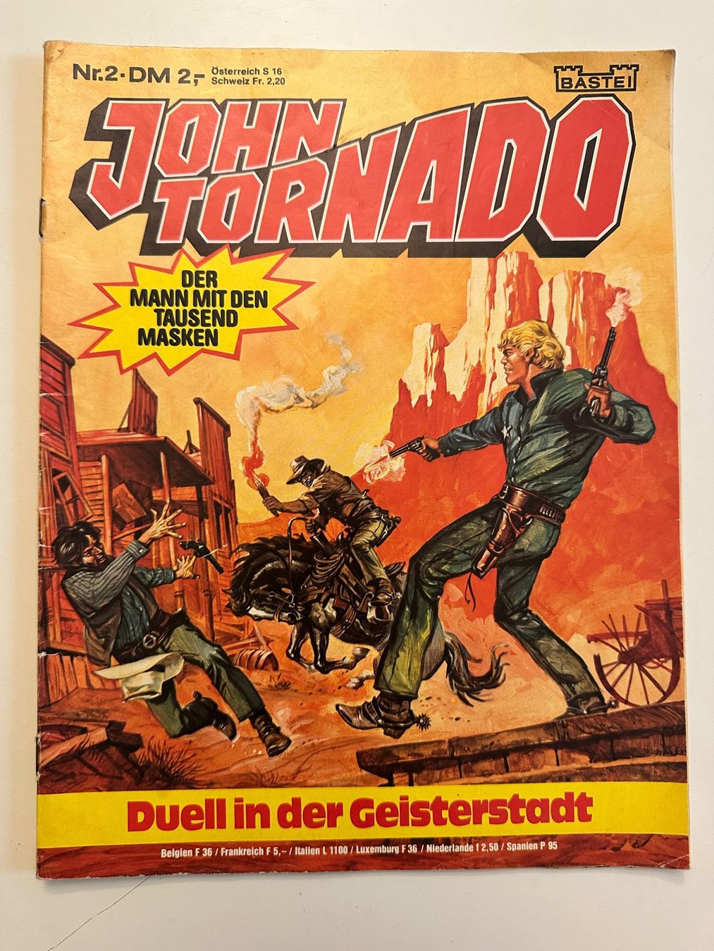 Fumetti: JOHN TORNADO HEFT BAND 2 VON BASTEI – Usato da Münsingen venduto da Ganjam