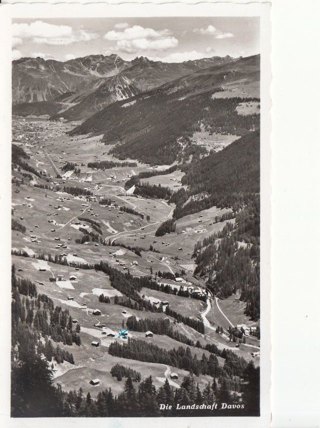 Cartoline postali: Davosertal 1962 – Usato da Bürglen TG venduto da StampGraf