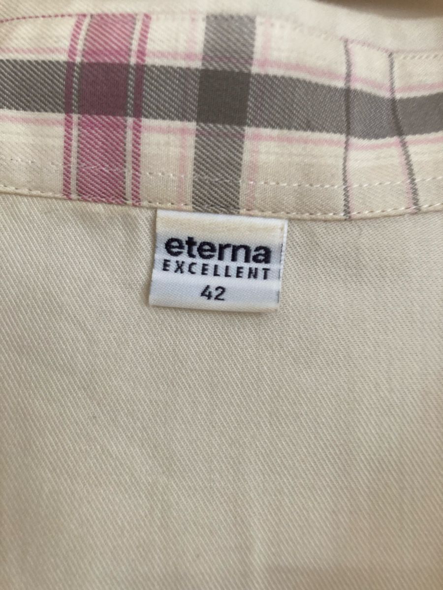 Eterna Camicette: Eterna Shirt cream size 42 – Usato da Zürich venduto da Maki333 2