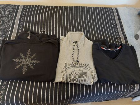 3 warme Pulli 's Gr. 58/60 von Ulla Popken 