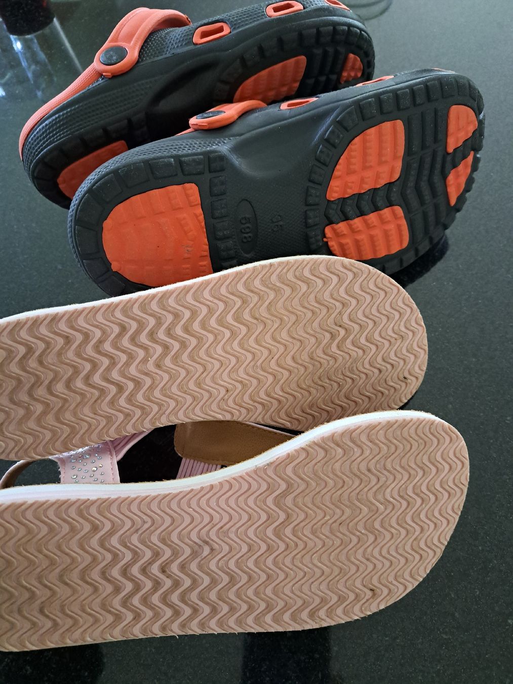 Scarpe per ragazze: Sandalen, Corcs Gr.35 (Schuhpaket) – Nuovo (secondo la descrizione) da Unteriberg venduto da Daisy84 2