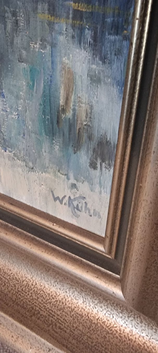 Tableaux: Bild Ölbild Gemälde 55 cm x 65 cm – D'occasion à Winterthur par Einkaufszentrum 3