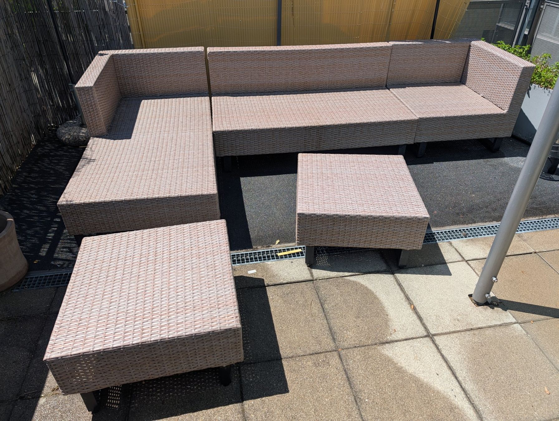 Divani: Grosse Gartenlounge 5-teilig – Usato da Worb venduto da kunz1992 4