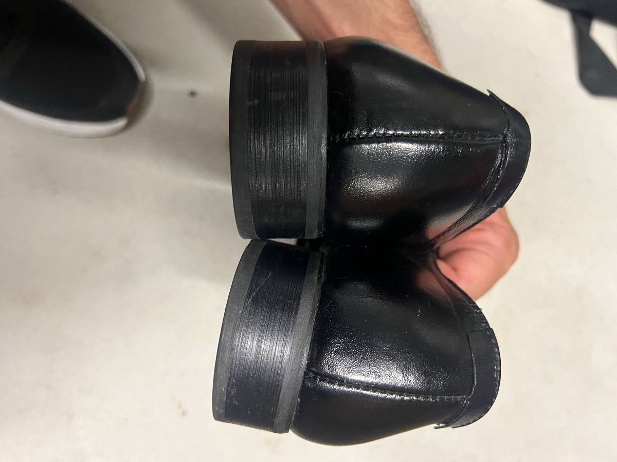 Chaussures hommes: Steve Madden Schwarze Lederschuhe – D'occasion à Zürich par mik_pbs2 2