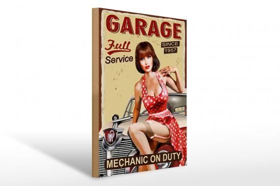 Insegne: Blechschild-GARAGE FULL SERVICE SINC1957 – Nuovo e nell'imballaggio originale da Rupperswil venduto da big-one-sale 1