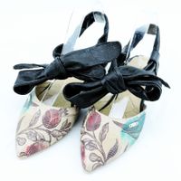 Damen Leder Ballerina Grösse 40