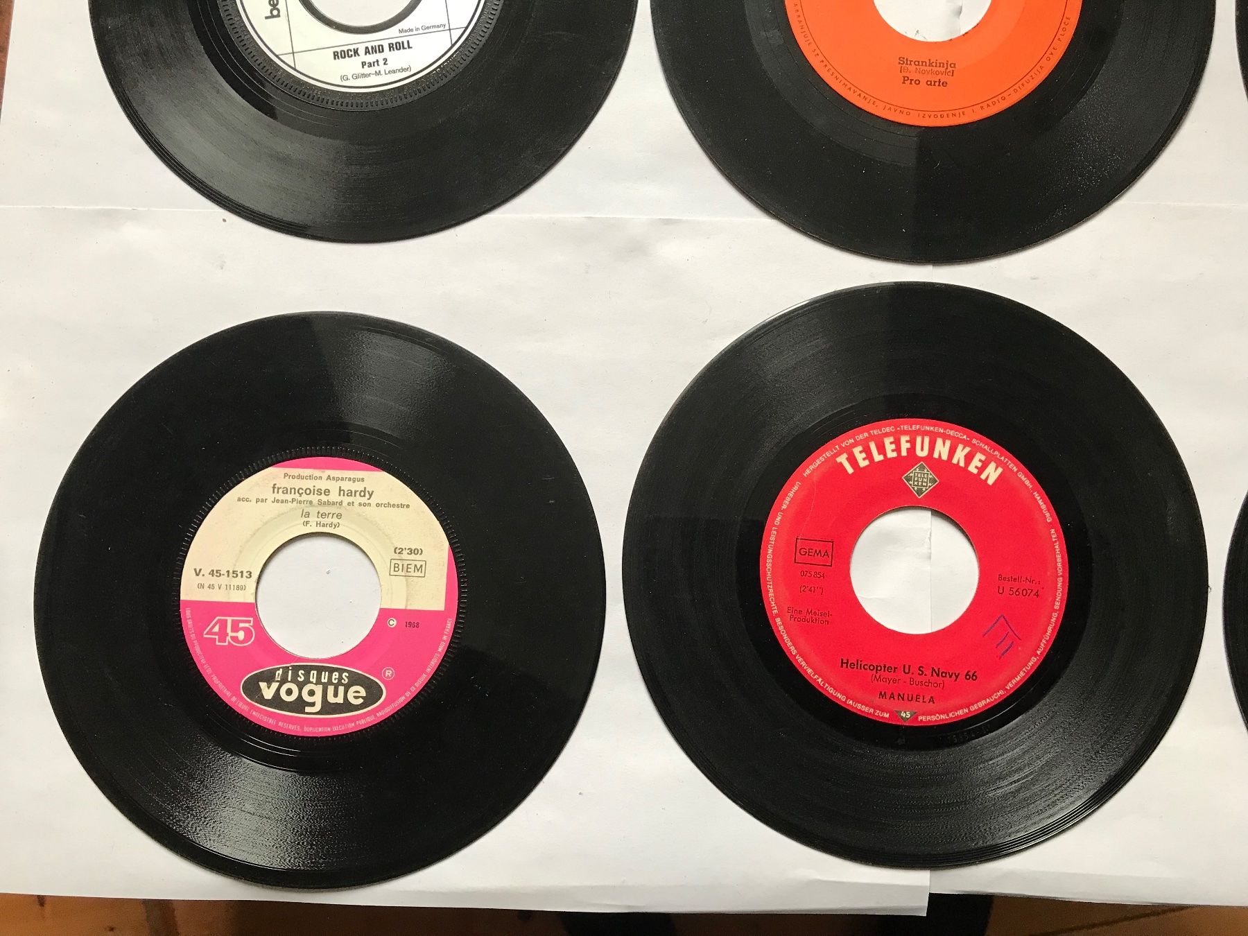 Dischi in vinile: single set nr. 9, verschiedene interpreten – Usato da liestal venduto da makai05 2