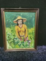 HUILE SUR PANNEAU HENRI GOERG (1888-1971)