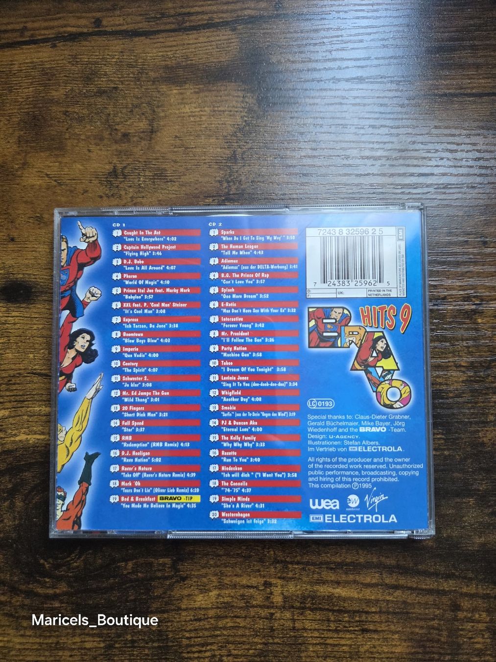 CD: BRAVO Hits 9 2CD Compilation – Usato da Winterthur venduto da Maricels_Boutique 1