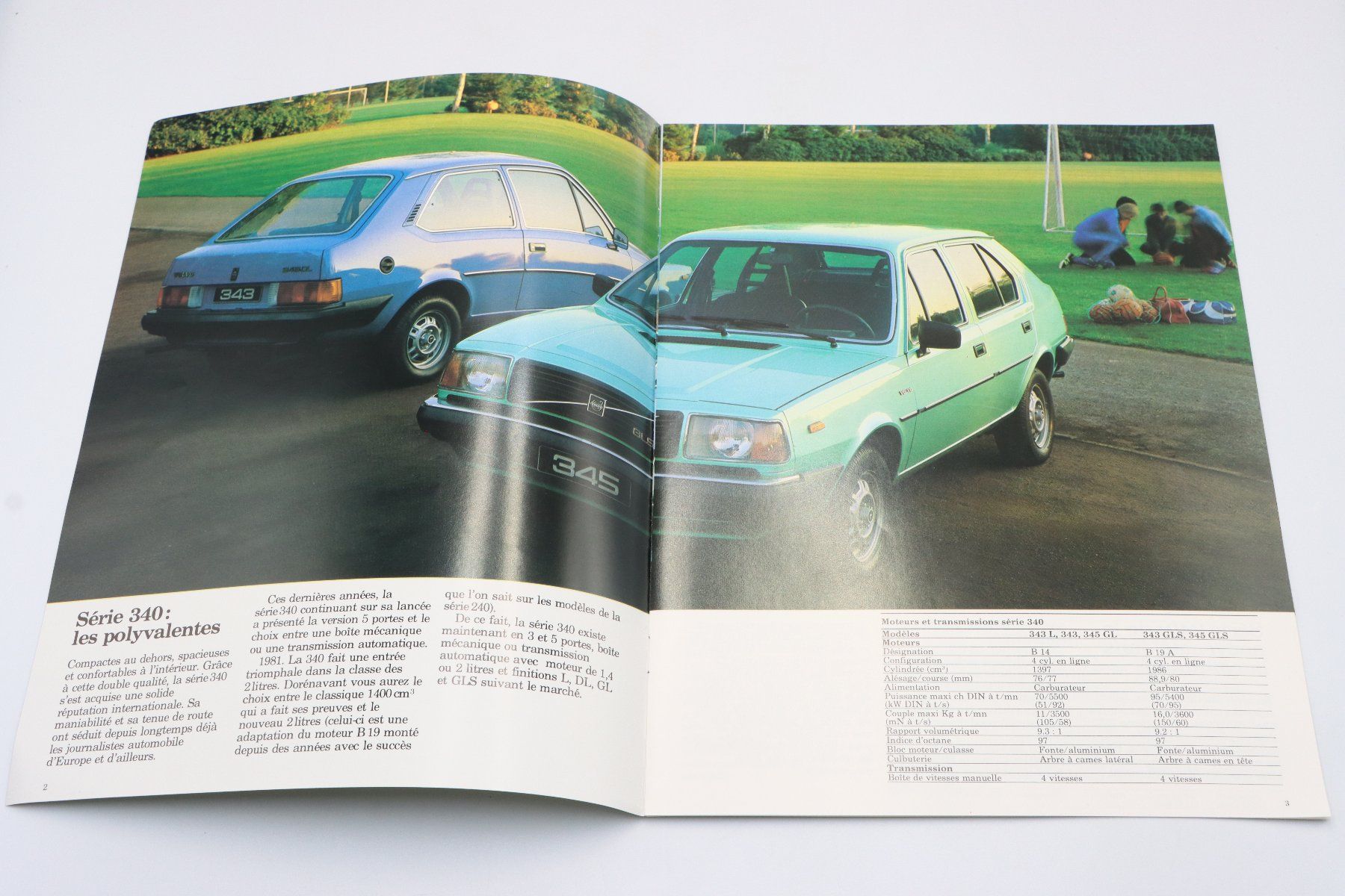 Volvo Documenti: Volvo 340 / 240 / 260 Modellprogramm 1981 Prospekt – Usato da Bühl b.Aarberg venduto da Collectorpassions 2