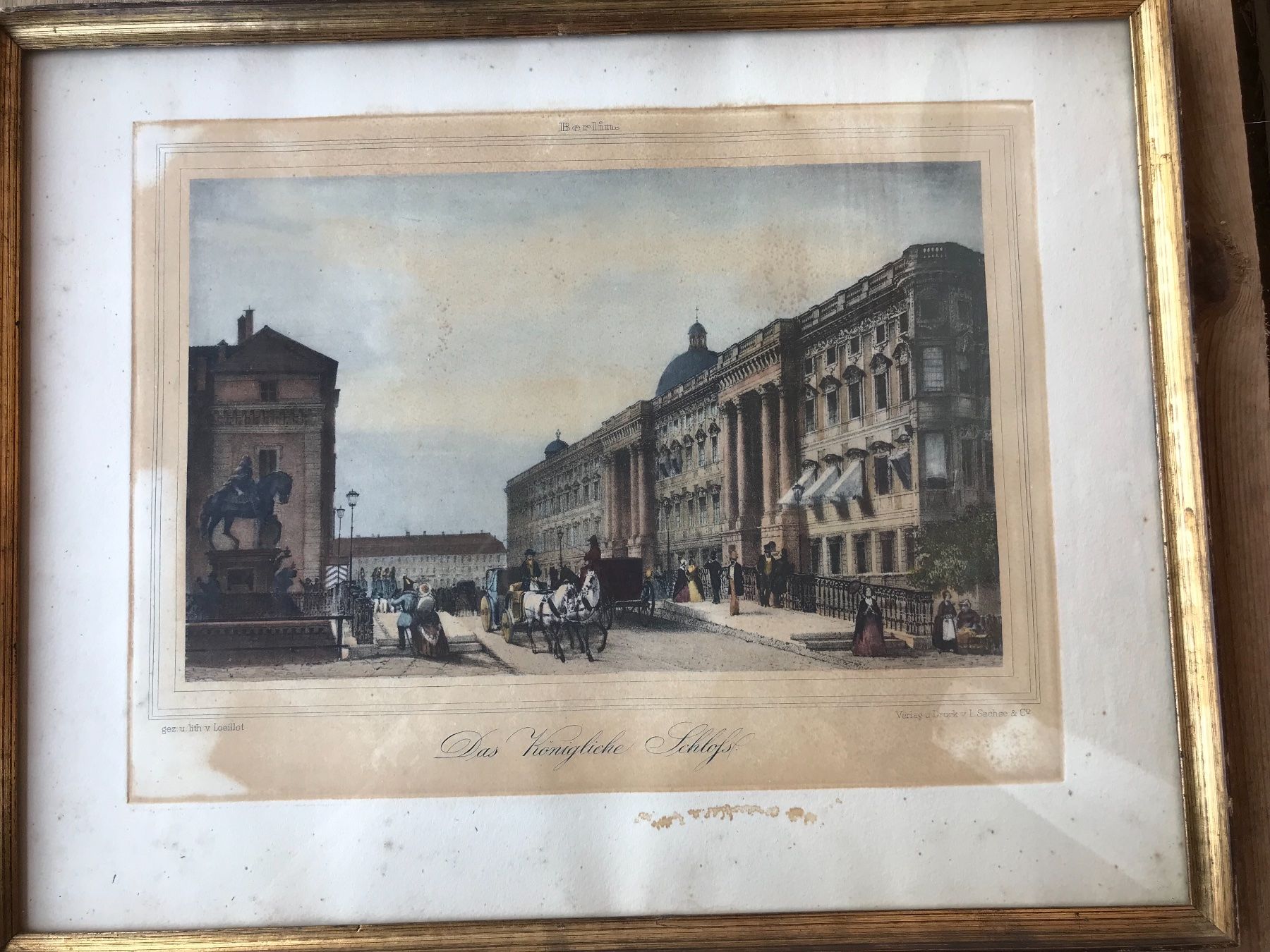 Grafiken & Lithographien: Lithographie/ Lithografie/ Litografia BERLIN – Gebraucht aus Fribourg von SD1910 2