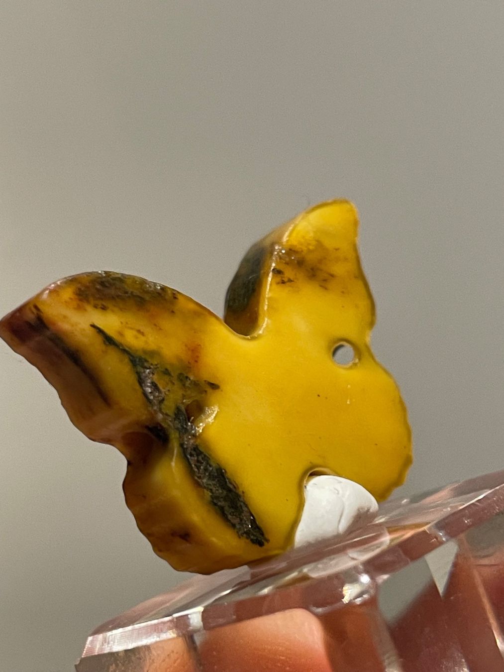 Anhänger: Echte chinesische -Jade Schmetterling Ca.2cm – Neu (gemäss Beschreibung) aus Schiers von sisikristall 3