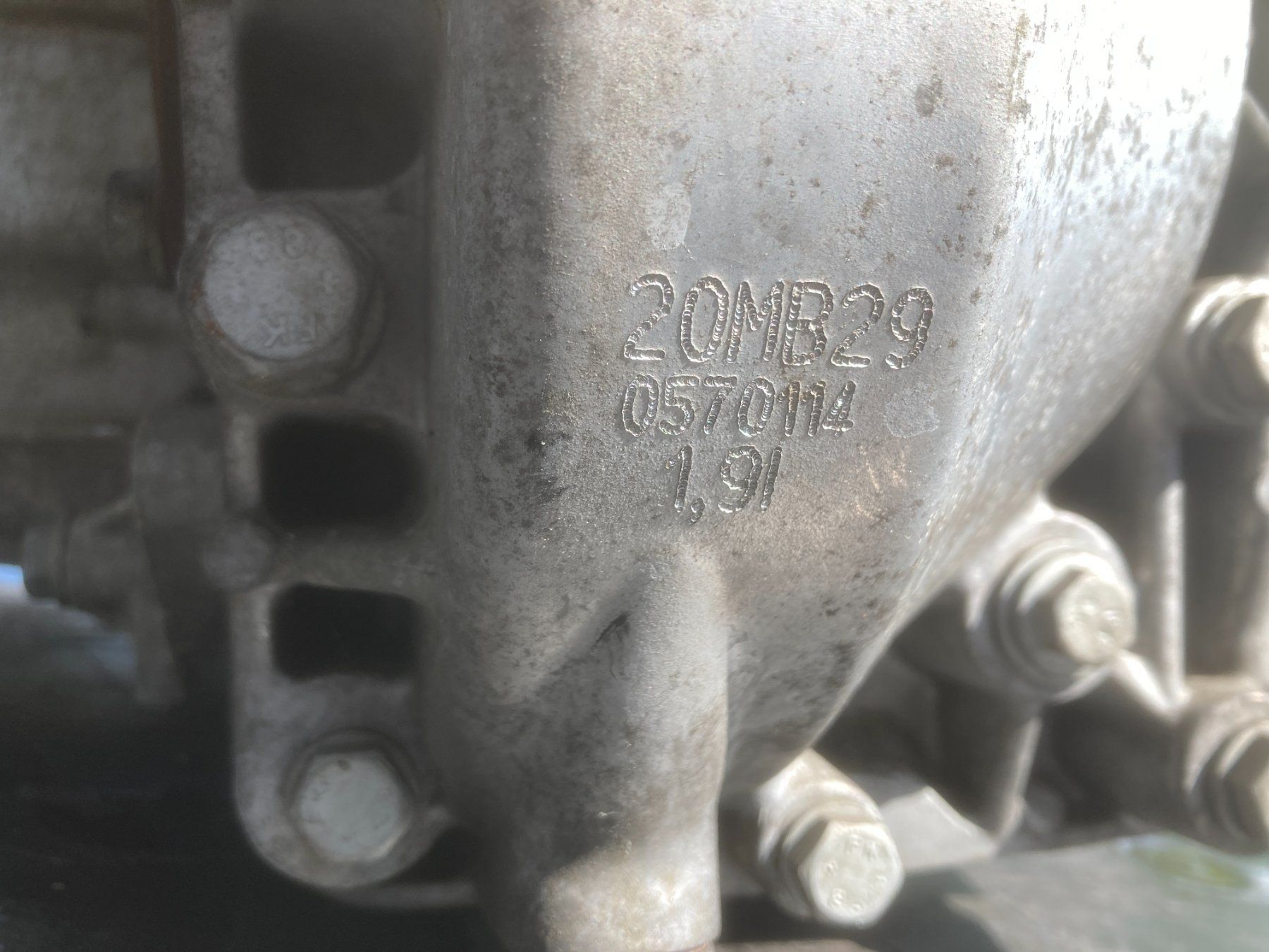 Citroën Tutti pezzi di ricambio auto: Citroen Jumpy 2.0 HDI Getriebe 20MB29 – Usato da Cham venduto da WB2223 5