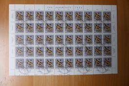 Schweiz PJ 1969 Vollbogen Distelfink J213 Ersttagsstempel