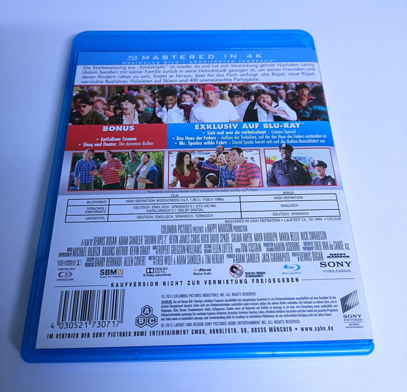 Tutti i DVDs: Kindsköpfe 2 (Blu-Ray) – Usato da Köniz venduto da Movieportal007 1
