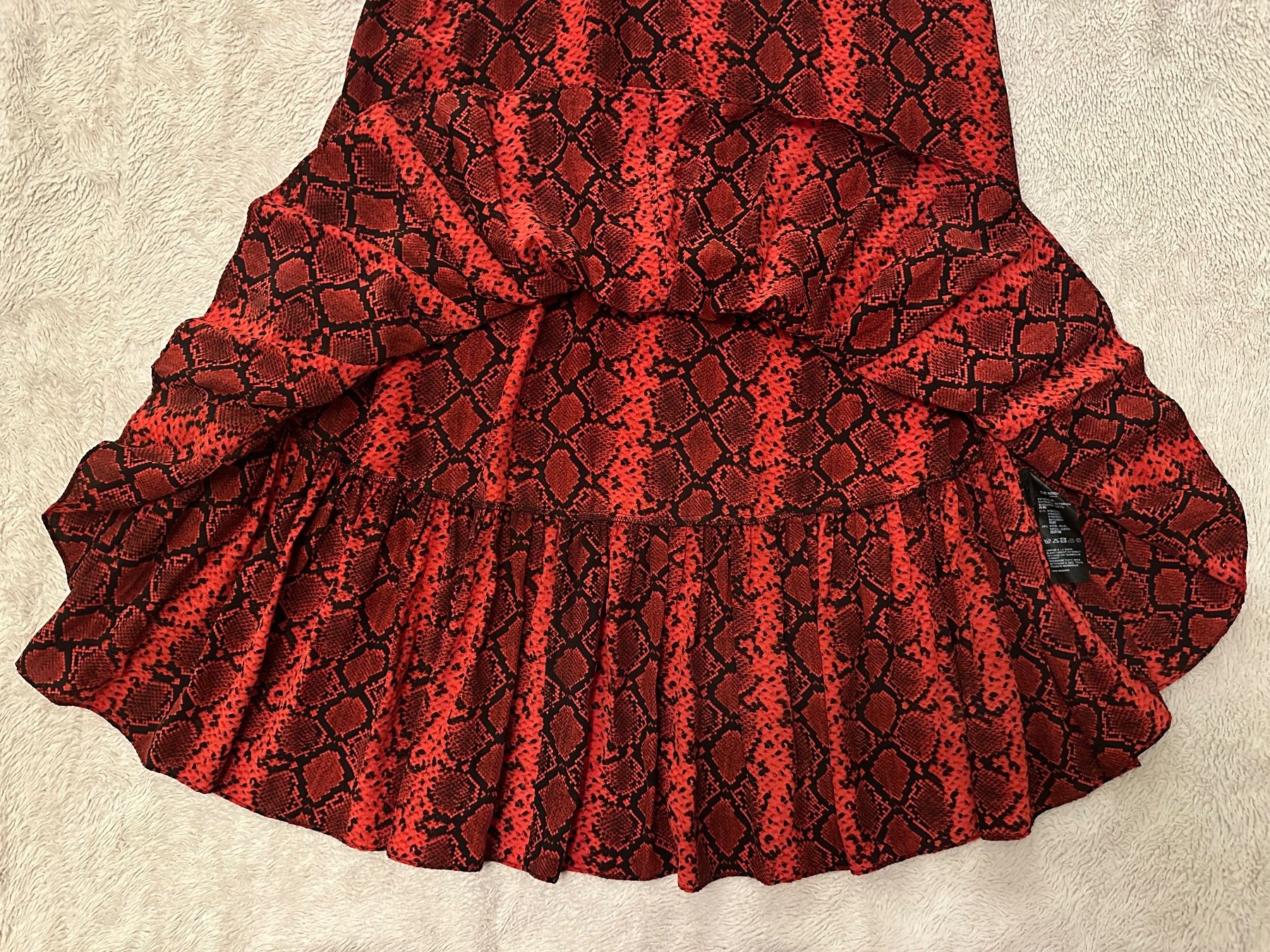 Kooples Vestiti: THE KOOPLES Kleid Viscose und Seide Animalprint Python Gr. S – Usato da Emmenbrücke venduto da little.treasures 3