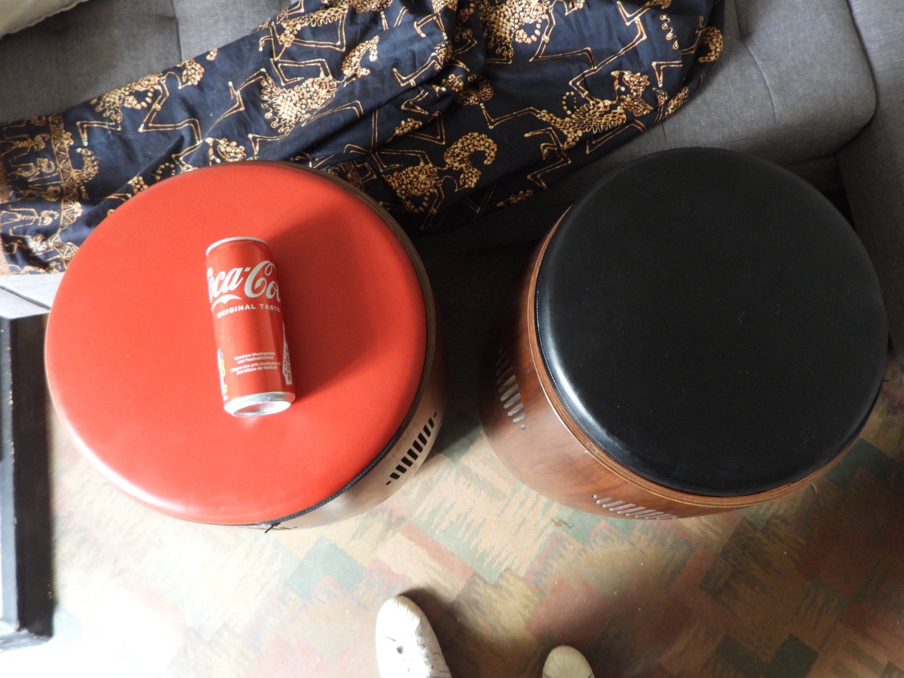 Sony Casse acustiche: Sony SS-9500 Bongo/Conga Lautsprecher/Design Hocker 70's – Usato da Tavannes venduto da jimananas 5