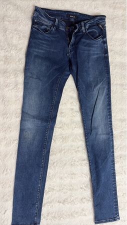 Replay Jeans blau Denim Slim Fit neuwertigen Zustand