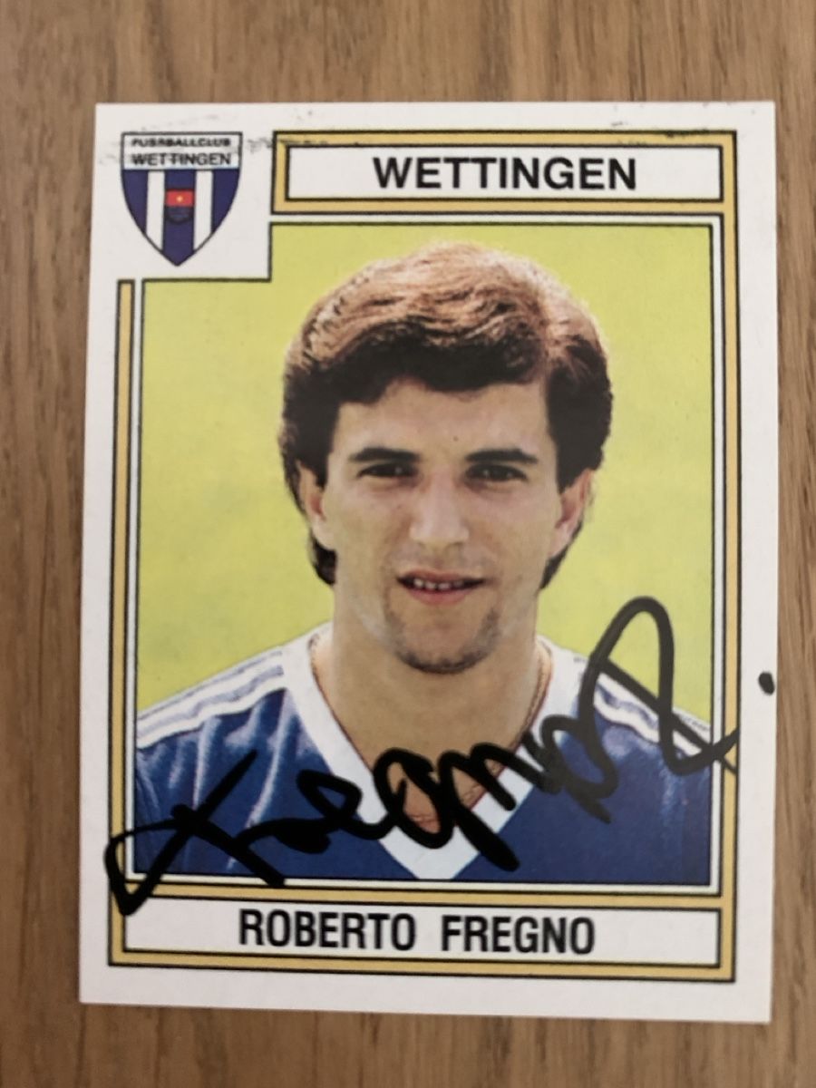 Autografi: FC Wettingen 9 Paninibilder mit Autogrammen 1984 – Usato da Greifensee venduto da Bohne01 5